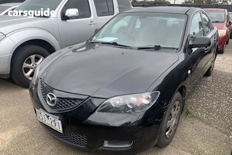 Black 2007 Mazda Mazda3 Sedan NEO