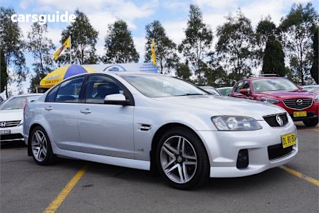 Silver 2011 Holden Commodore Sedan Sv6