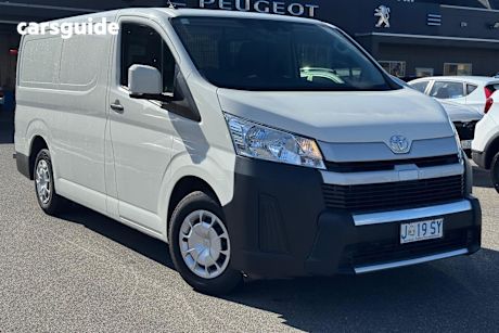 White 2021 Toyota HiAce Commercial R