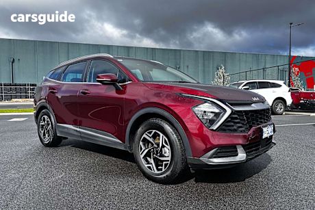 Red 2022 Kia Sportage SUV S F