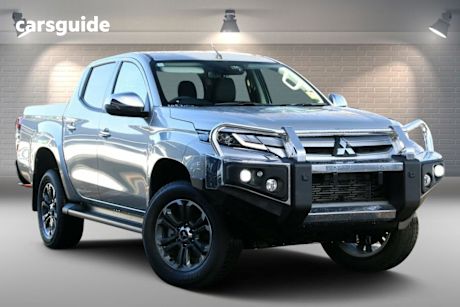 Silver 2023 Mitsubishi Triton Ute Tray GLS 4X4