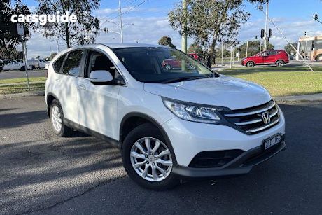 White 2012 Honda CR-V SUV VTI F