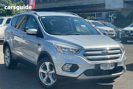 Silver 2017 Ford Escape SUV TREND 4X4