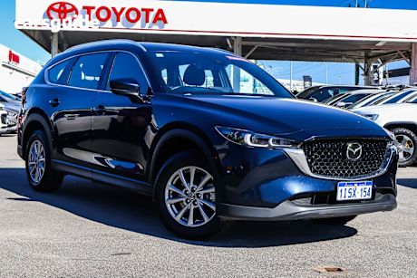 Blue 2023 Mazda CX-8 Wagon G25 Sport (Fwd)