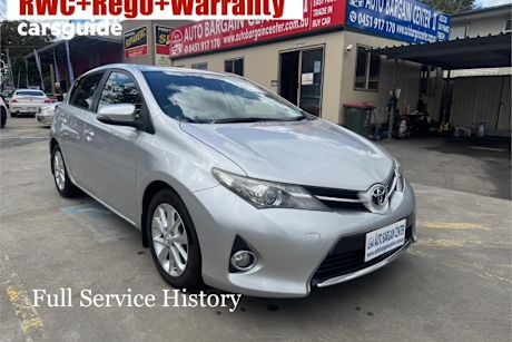 Silver 2014 Toyota Corolla Hatchback Ascent Sport