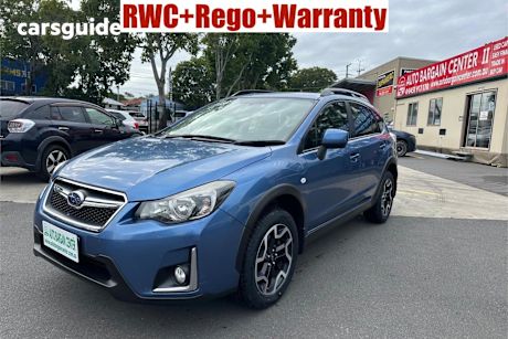 Blue 2016 Subaru XV Wagon 2.0I