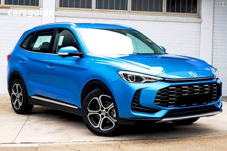 Blue 2025 MG ZS SUV EXCITE HYBRID+ F
