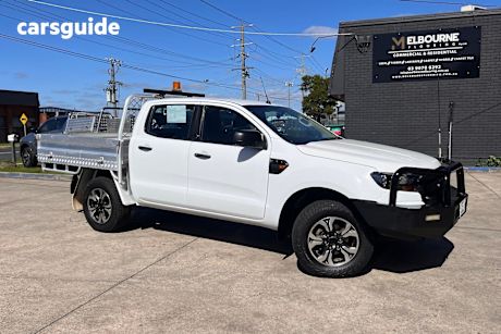 White 2017 Ford Ranger Ute Tray XL 4X4