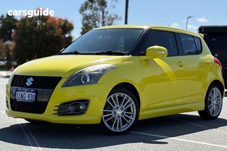 Yellow 2015 Suzuki Swift Hatch SPORT F