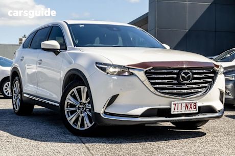White 2021 Mazda CX-9 SUV AZAMI F