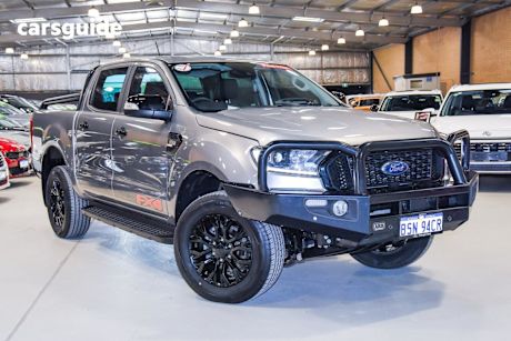 Silver 2022 Ford Ranger Ute Tray FX4 4X4