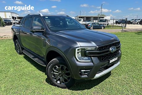 Grey 2023 Ford Ranger Double Cab Pick Up Wildtrak 3.0 (4X4)