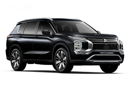 Black 2025 Mitsubishi Outlander SUV ASPIRE F