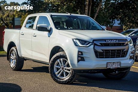 White 2020 Isuzu D-MAX Ute Tray LS-M 4X4
