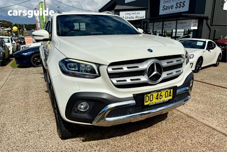 White 2019 Mercedes-Benz X350 Dual Cab Utility D Power (4Matic)