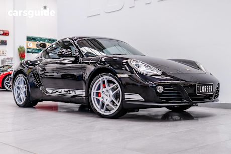Black 2011 Porsche Cayman Coupe