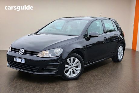 Black 2014 Volkswagen Golf Hatch 90TSI COMFORTLINE F