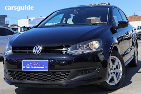 Black 2014 Volkswagen Polo Hatch 77TSI COMFORTLINE F
