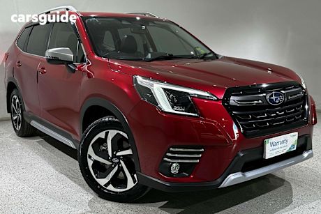 Red 2022 Subaru Forester Wagon 2.5I-S (Awd)