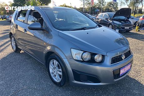 Grey 2012 Holden Barina Hatchback Cd