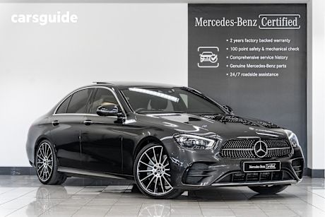 Grey 2021 Mercedes-Benz E300 Saloon E (Hybrid)