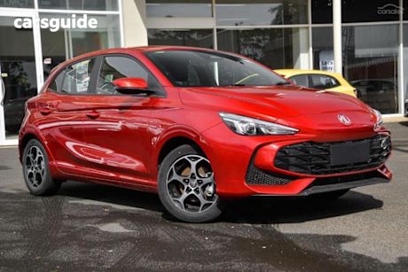 Red 2025 MG MG3 Hatch ESSENCE F