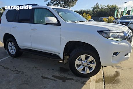 White 2023 Toyota Landcruiser Prado SUV GXL 4X4