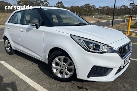 White 2021 MG MG3 Hatch CORE F