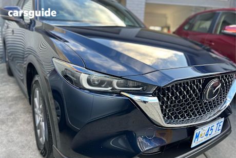 Blue 2023 Mazda CX-8 SUV G25 SPORT F