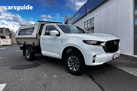 White 2023 Mazda BT-50 Ute Tray TFS40J