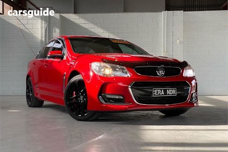 Red 2016 Holden Commodore Sedan Ss-V Redline