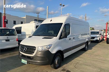 White 2020 Mercedes-Benz Sprinter Commercial 519CDI