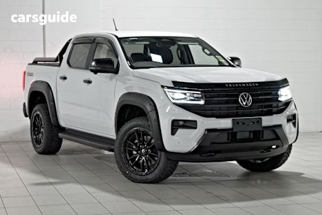 White 2024 Volkswagen Amarok Dual Cab Utility Style Tdi600 4Motion