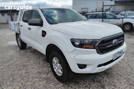 White 2020 Ford Ranger Ute Tray XLS 4X4