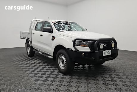 White 2021 Ford Ranger Double Cab Chassis Xl 3.2 (4X4)