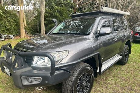 Grey 2014 Toyota Landcruiser Wagon Vx (4X4)