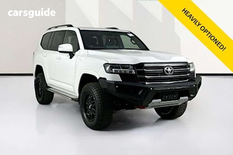 White 2023 Toyota Landcruiser Wagon Lc300 Gxl (4X4)