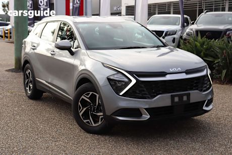 Grey 2024 Kia Sportage SUV S F