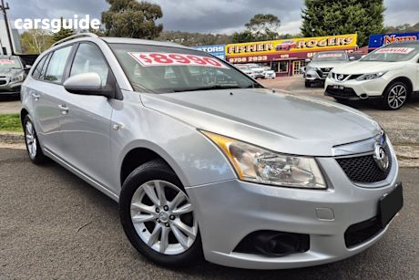 Silver 2014 Holden Cruze Sportswagon Cd