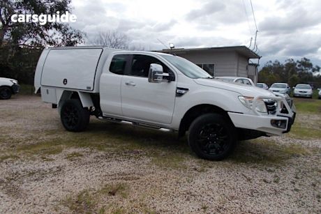 White 2012 Ford Ranger Super Cab Utility Xlt 3.2 (4X4)