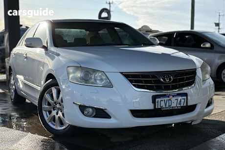 White 2008 Toyota Aurion Sedan AT-X F