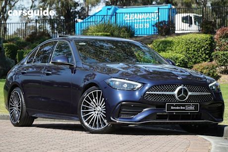Blue 2023 Mercedes-Benz C-CLASS Sedan C300 R