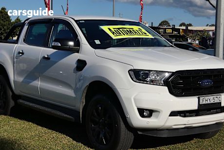 White 2020 Ford Ranger Double Cab Pick Up Xlt 2.0 (4X4)