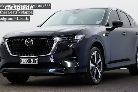 Black 2023 Mazda CX-60 Wagon G40E Azami Hybrid