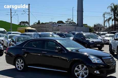 Black 2012 Toyota Crown Sedan MAJESTA