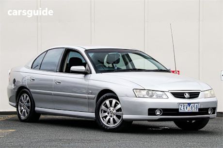 Silver 2003 Holden Berlina Sedan R