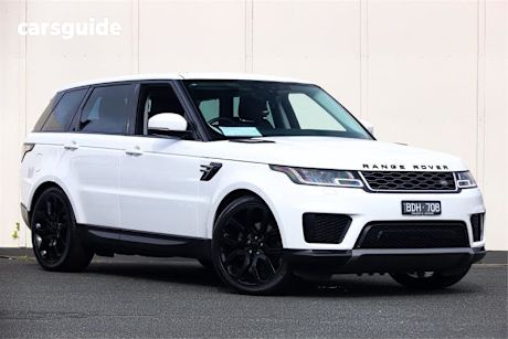 White 2019 Land Rover Range Rover Sport Wagon Sdv6 Se (183Kw)