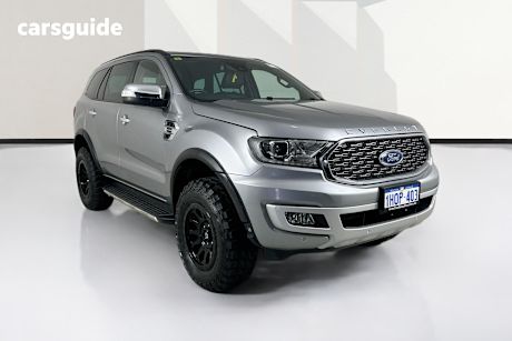 Silver 2022 Ford Everest Wagon Titanium (4Wd)