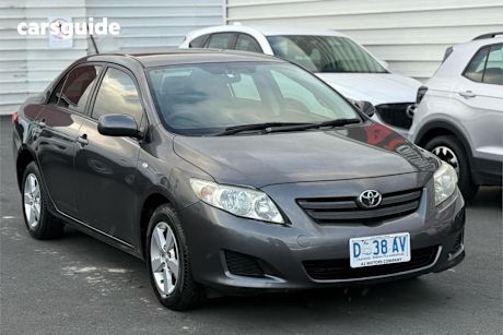 Grey 2009 Toyota Corolla Sedan Ascent