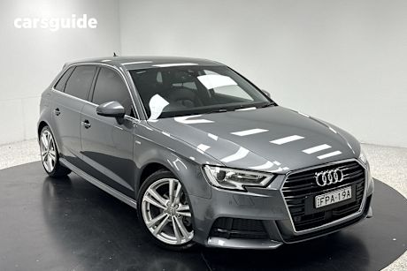 Grey 2020 Audi A3 Hatch 35 TFSI F